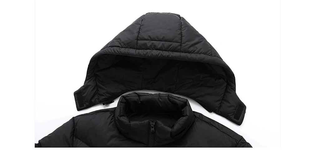 Elegant Thermal Padded Windbreaker Jacket