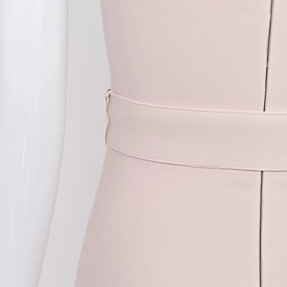 Stylish Sashes Bustier Evening Dress