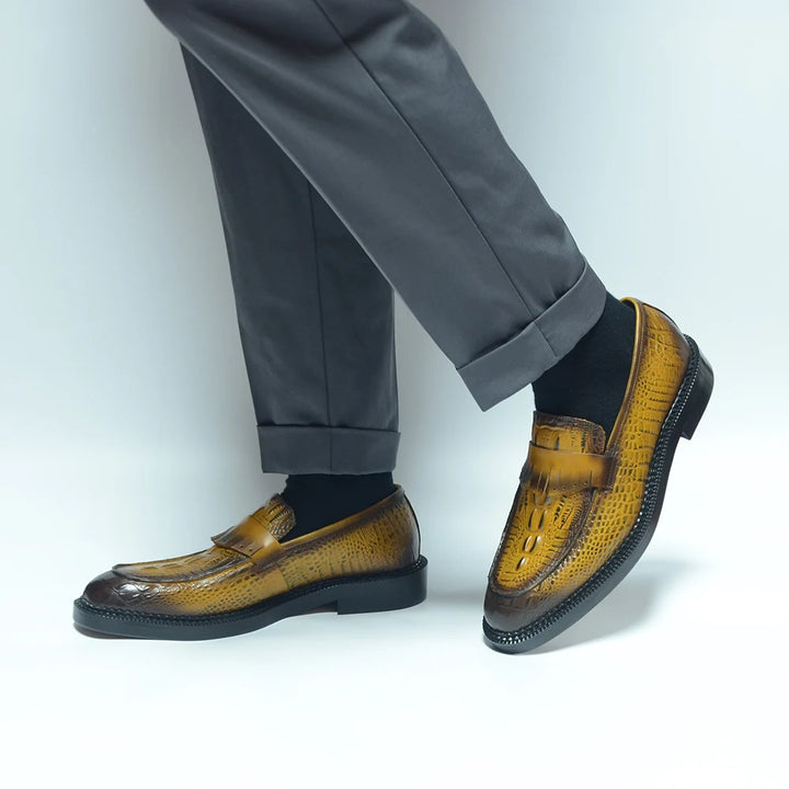 Modern Slip-On Leather Loafers