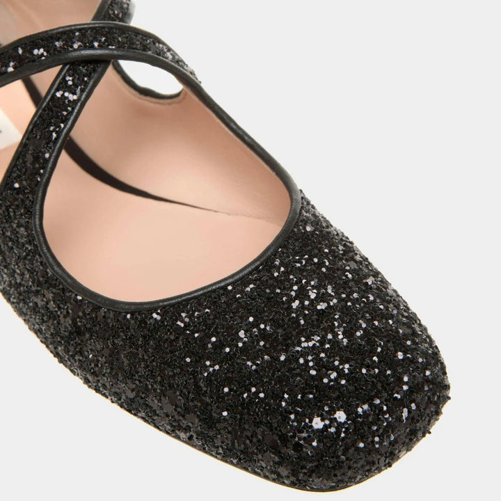 Cross Buckle Ballet Shoes