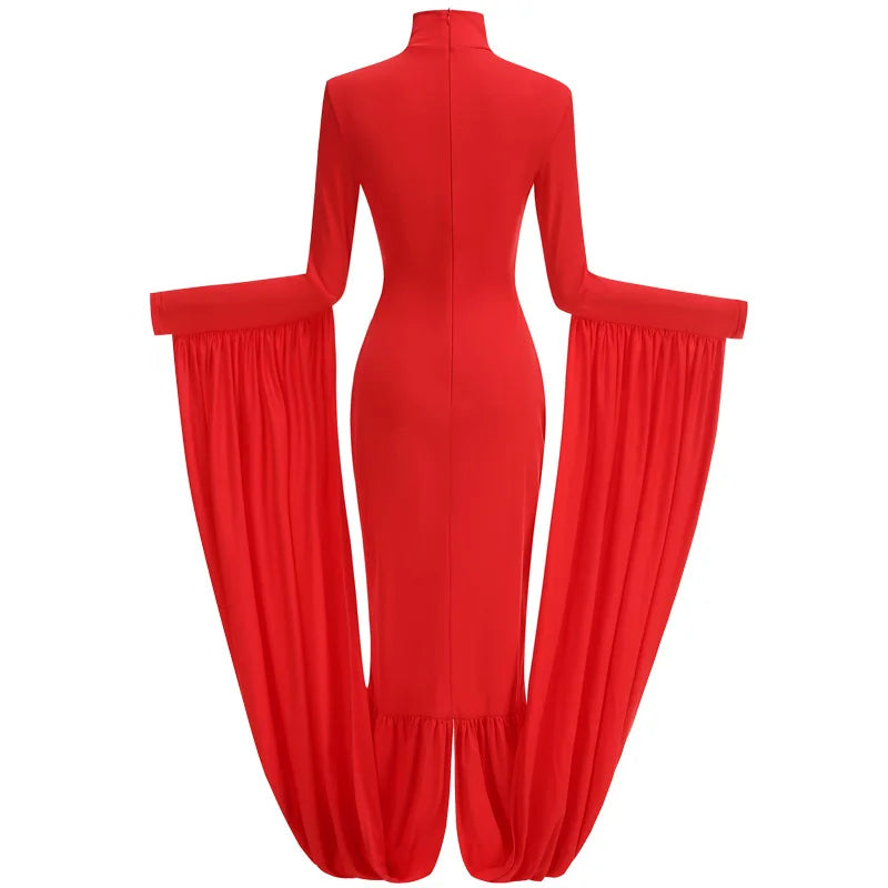 Fashionable Hem Gored Formal Party Dress