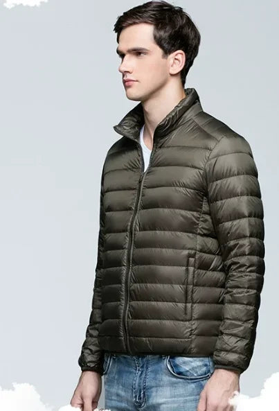 Zipper Lightweight Thin Parka Coat