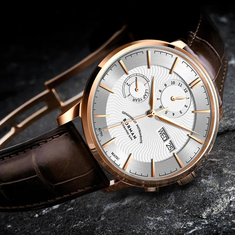Sapphire Crystal Automatic Wristwatch