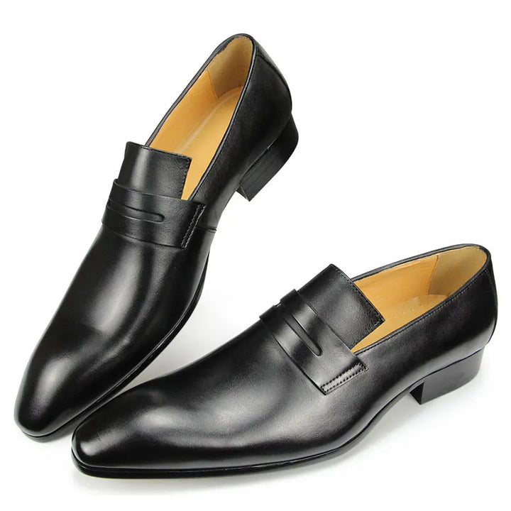 Stunning Genuine Leather Business Loafers