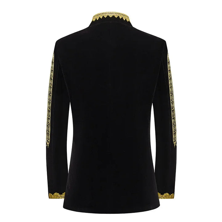 Antique Embroidered Slim Fit Blazer