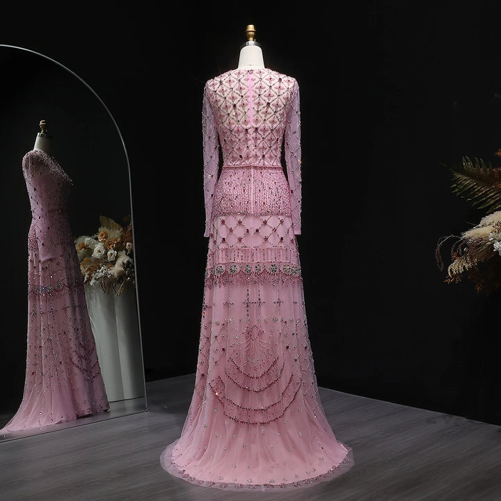 Fascinating Arabic Party Dress