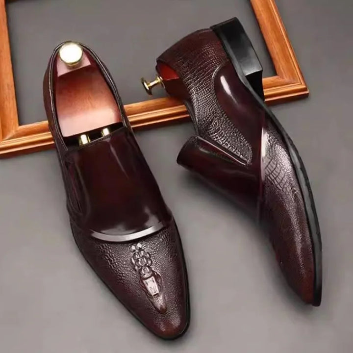 Timeless Shiny Patent Business Loafers