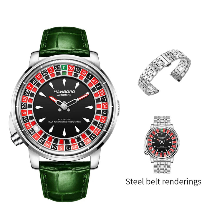 Classic Roulette Wheel Fully Automatic Watch