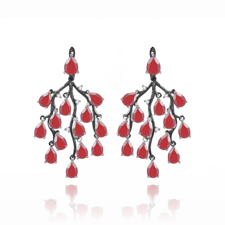 Natural Creative Pine Branch Earrings