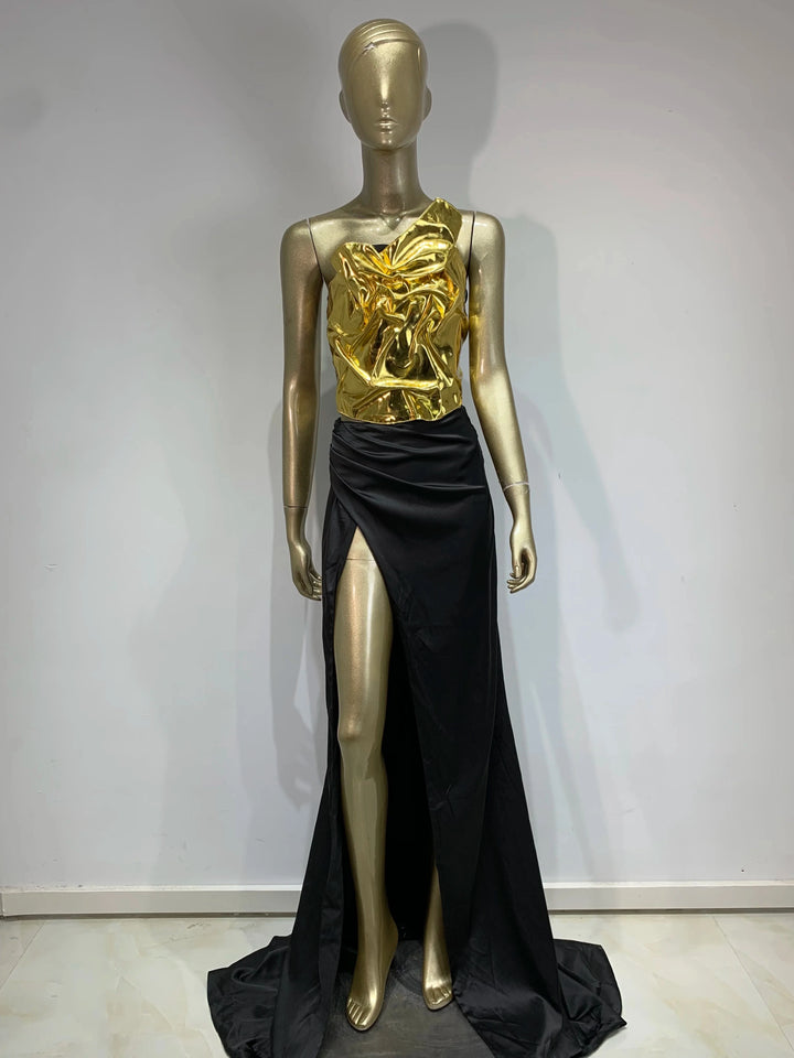 Effortlessly Stylish Two Pieces Maxi Dress