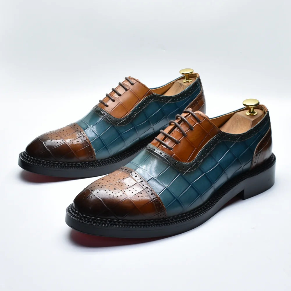 Luxury Cap Toe Dress Shoes