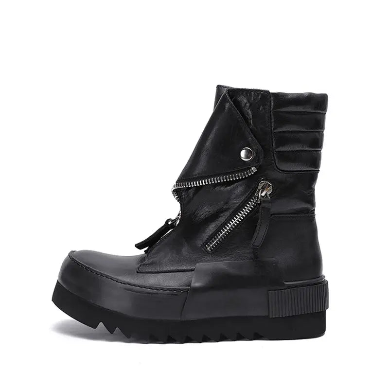 Gentle Handmade Sewing Goodyear Boots