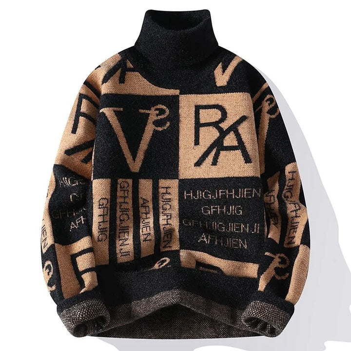 Trendy Turtle Neck Casual Wool Jumper