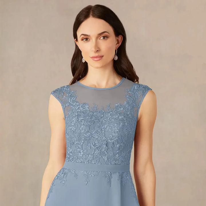 Modern Knee-Length Mother Of Bride Dress