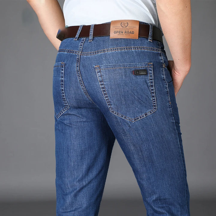 Fashionable Mid Straight Jeans Pant