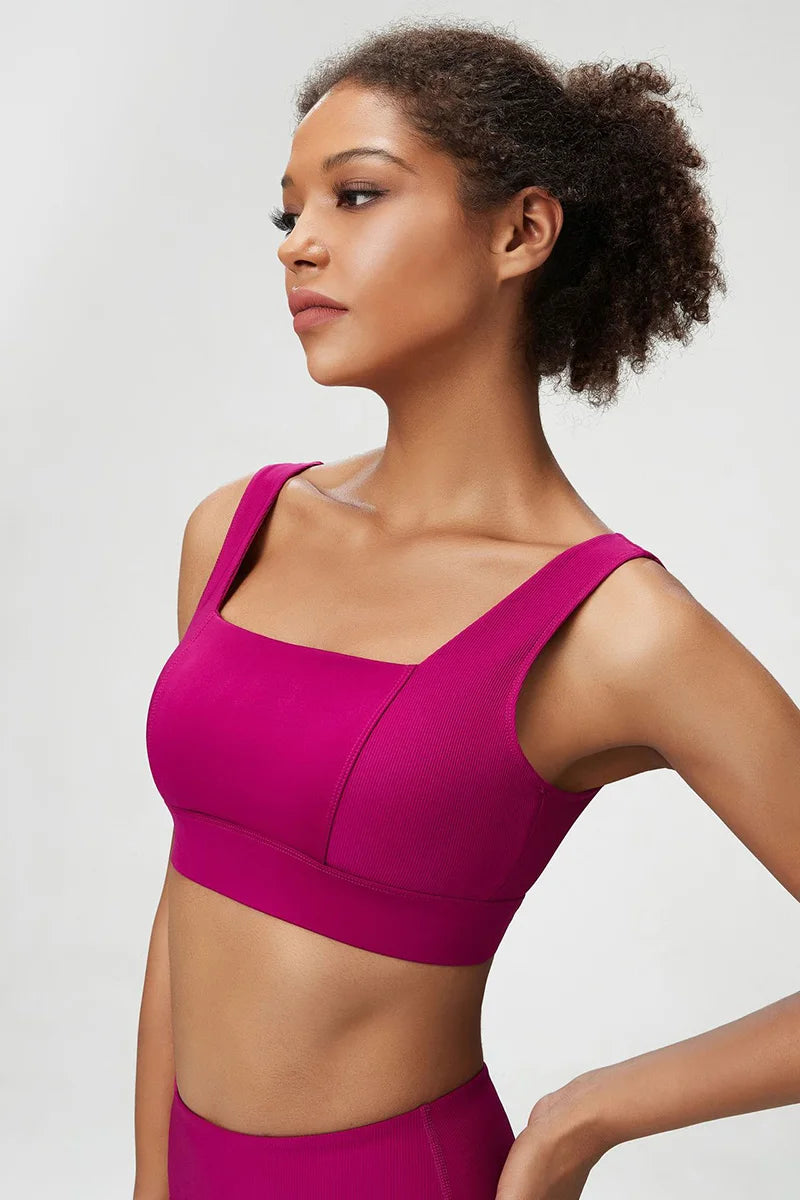 Seamless Adjustable Sports Bra