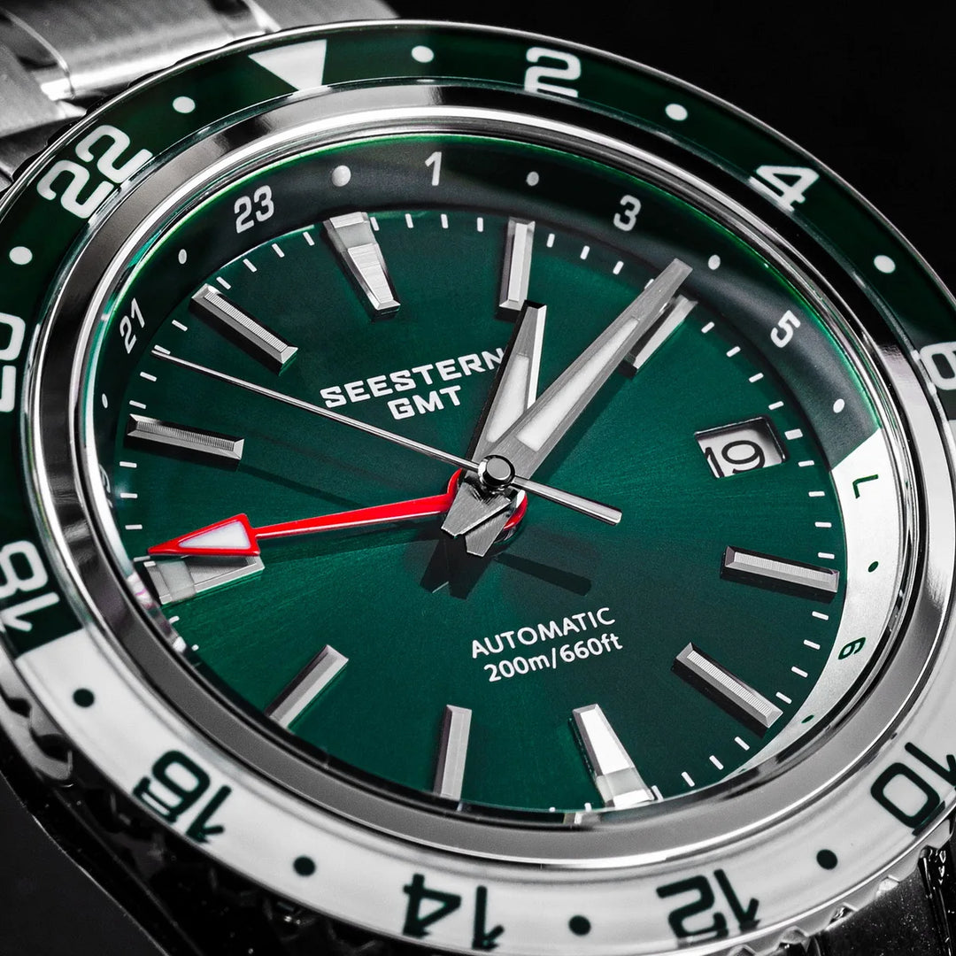 Vintage GMT Men's Automatic Watch