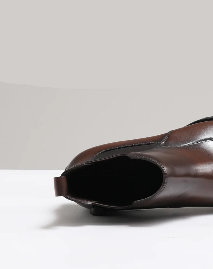 Smart High-Top British Chelsea Boots