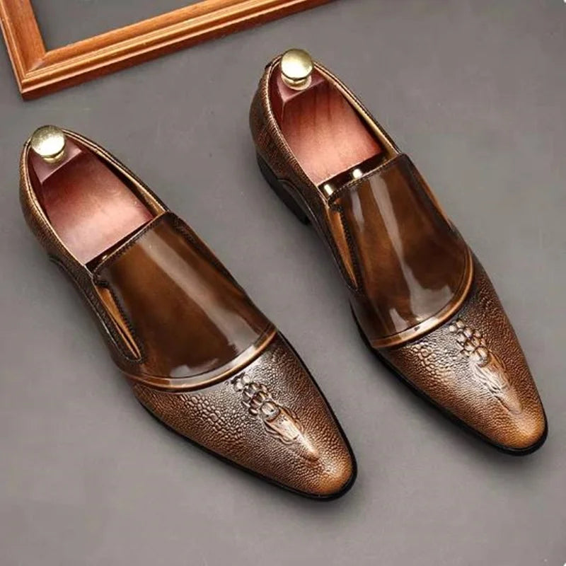 Timeless Shiny Patent Business Loafers