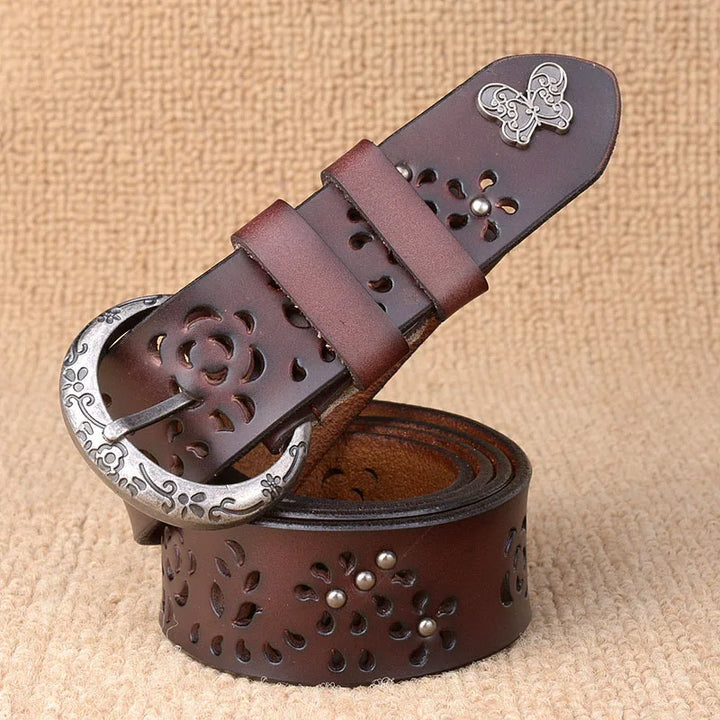 Luxury Hollow Out Rivet Belts
