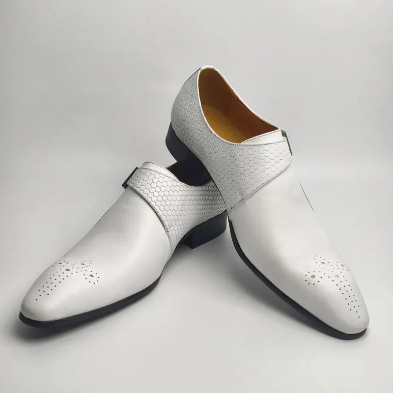 Deluxe Monk Style Leather Shoes