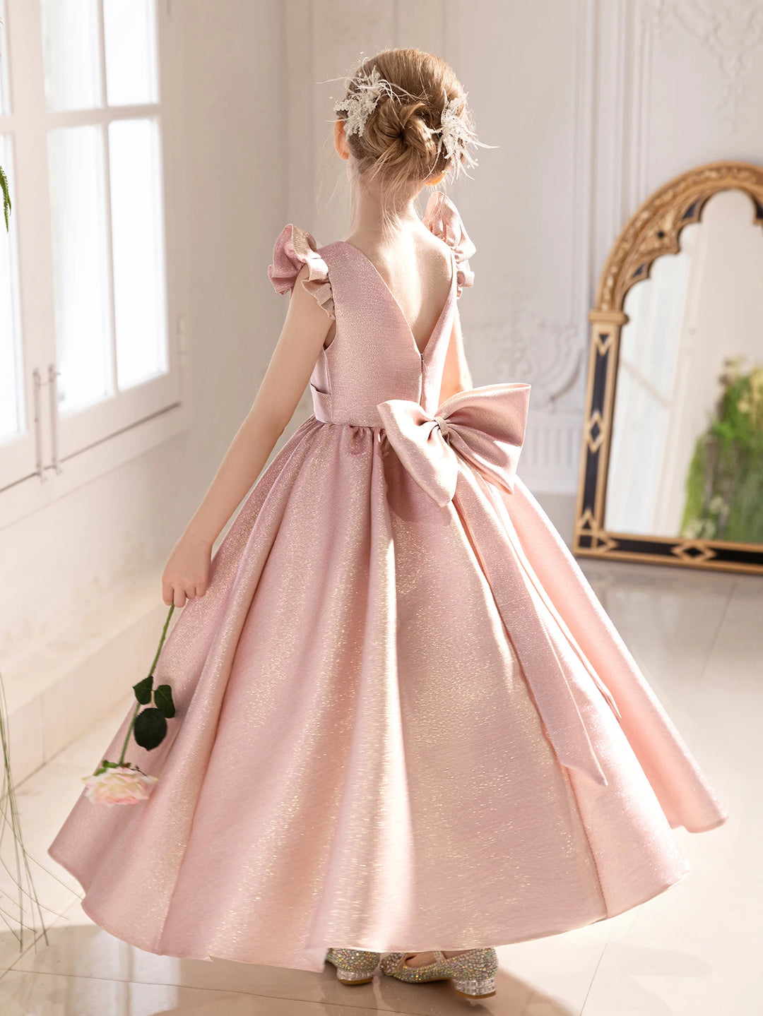 High-End Big Bow Girl&