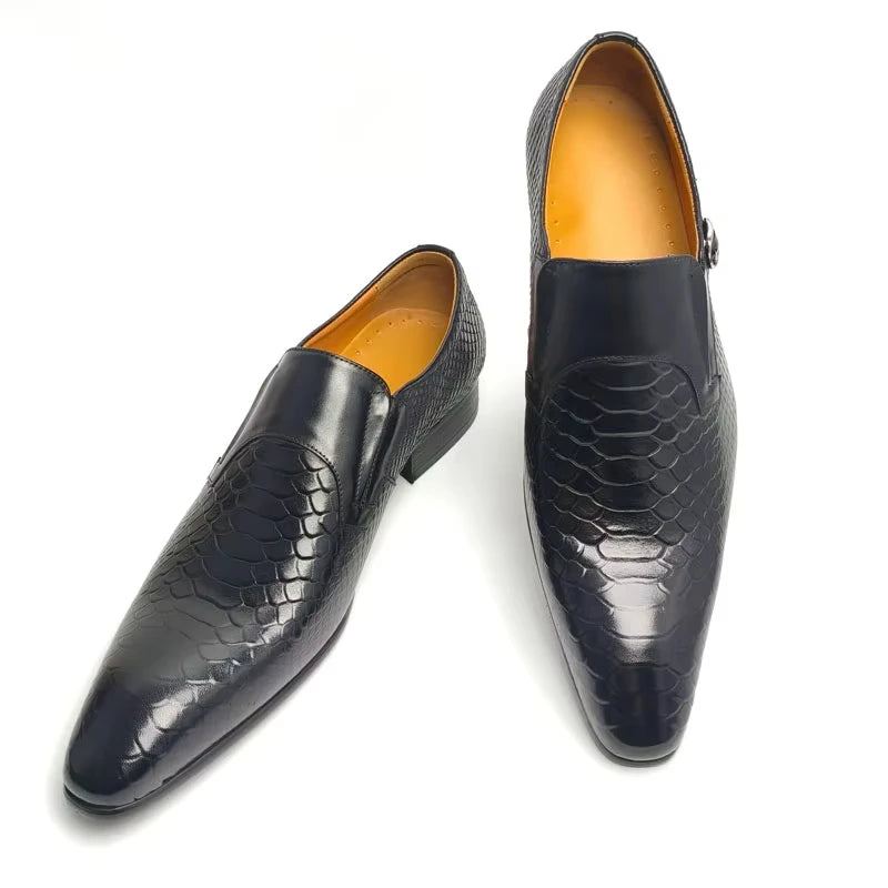 Elegant Slip-On Leather Loafers