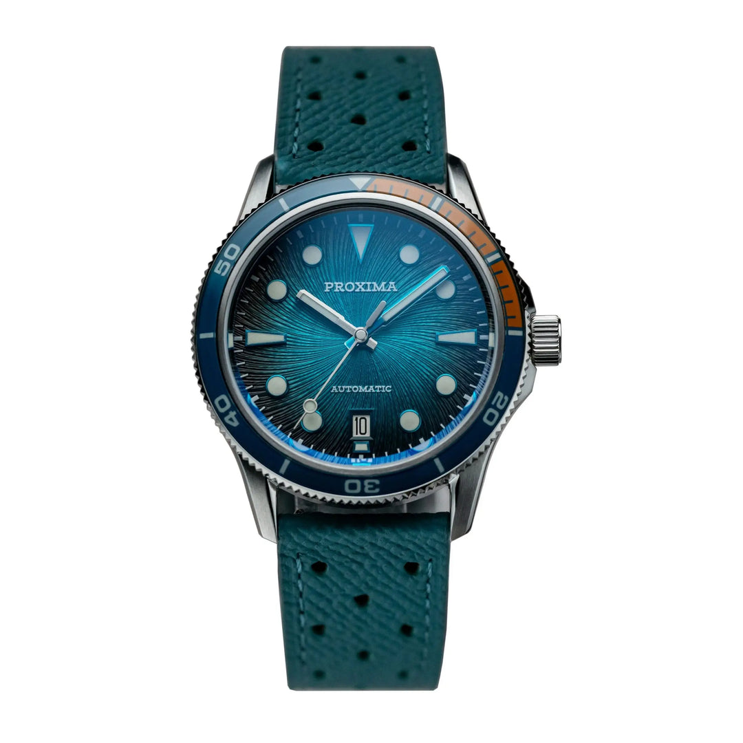 Luminous Sapphire Dial Wristwatch