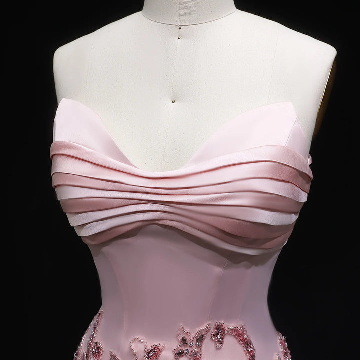 Luxury Sweetheart Beaded Evening Dress