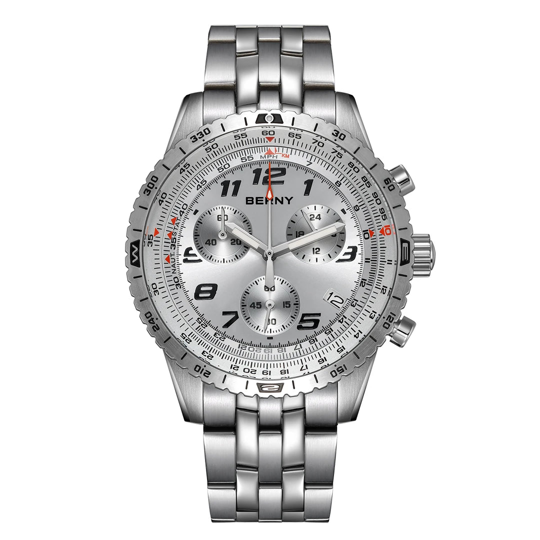 Stylish Sapphire Luminous Quartz Watch