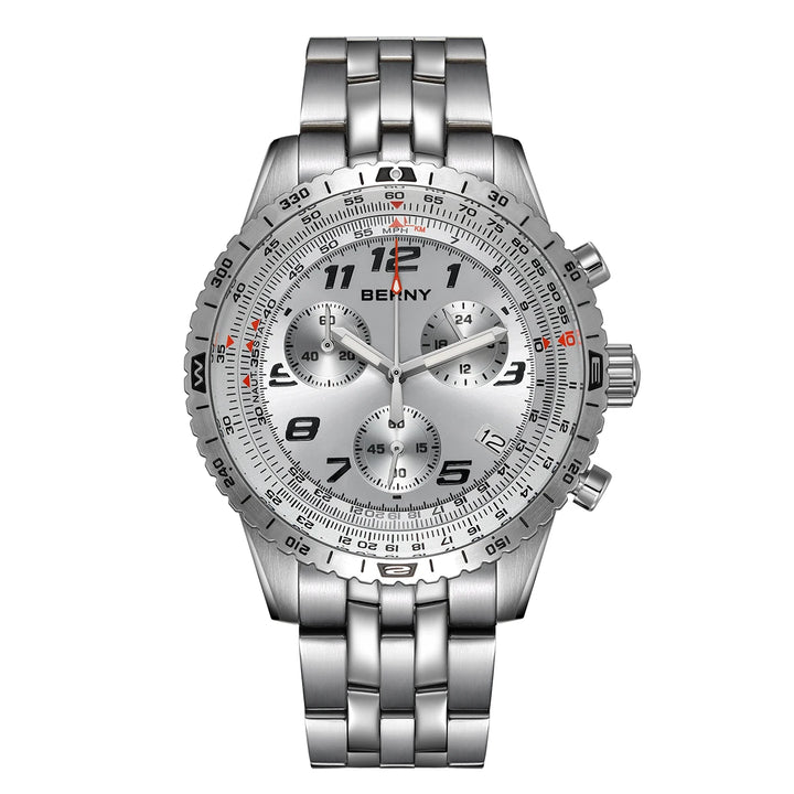 Stylish Sapphire Luminous Quartz Watch