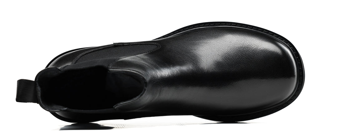 Attractive Genuine Leather Chelsea Boots