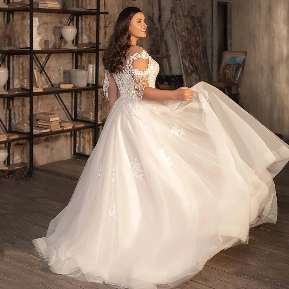 Charming Plus Size Bridal Dress