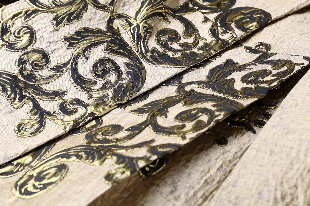 Luxury Covered Button Trench Overcoat