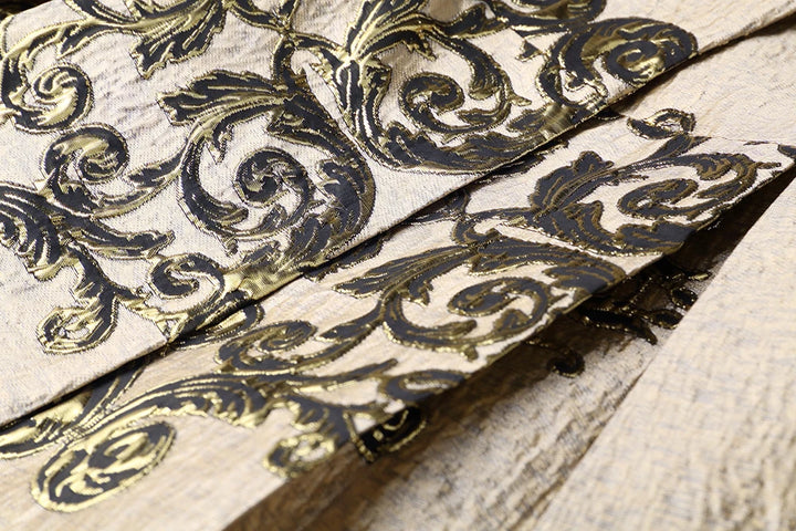 Luxury Covered Button Trench Overcoat