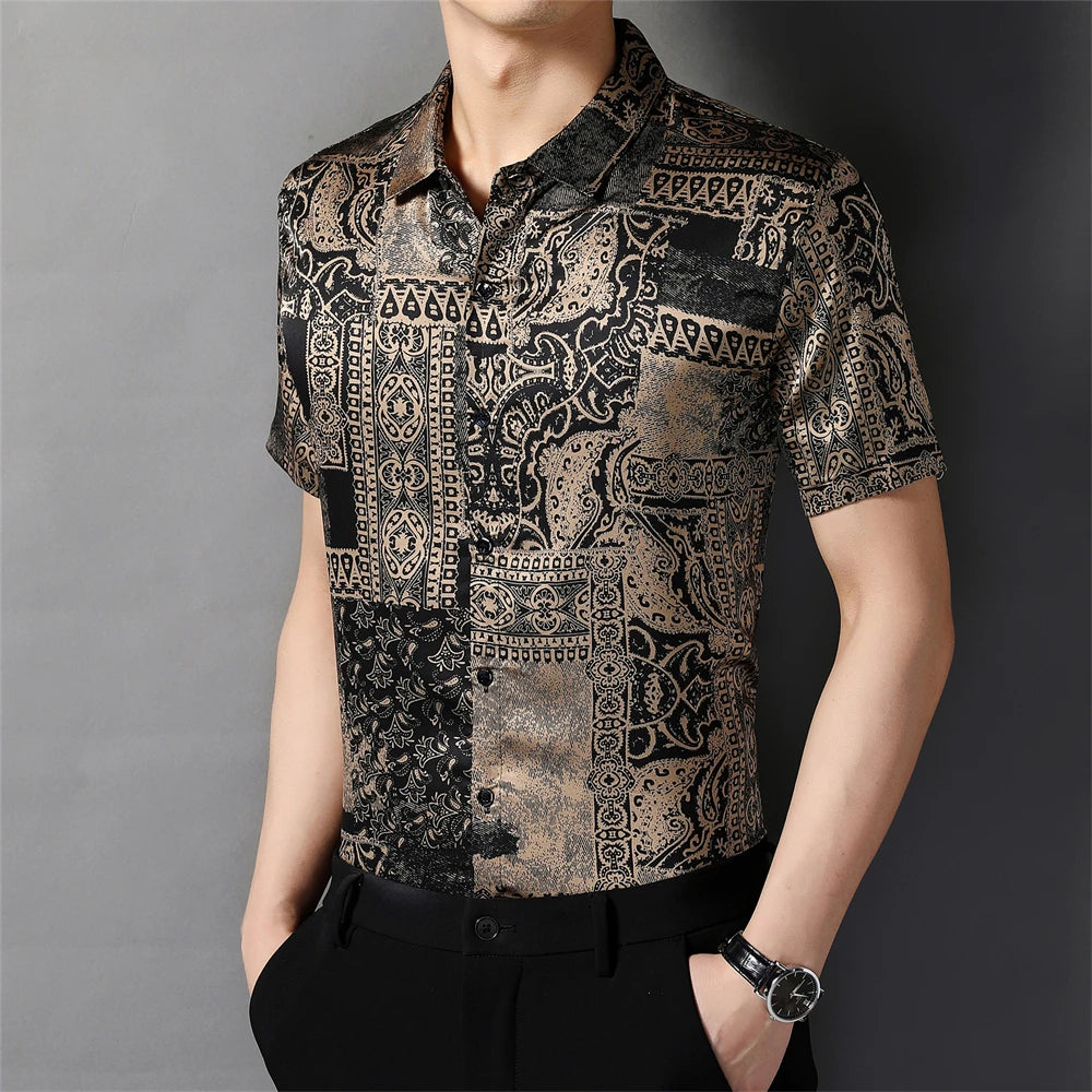 Comfortable Short Sleeve Casual Shirt