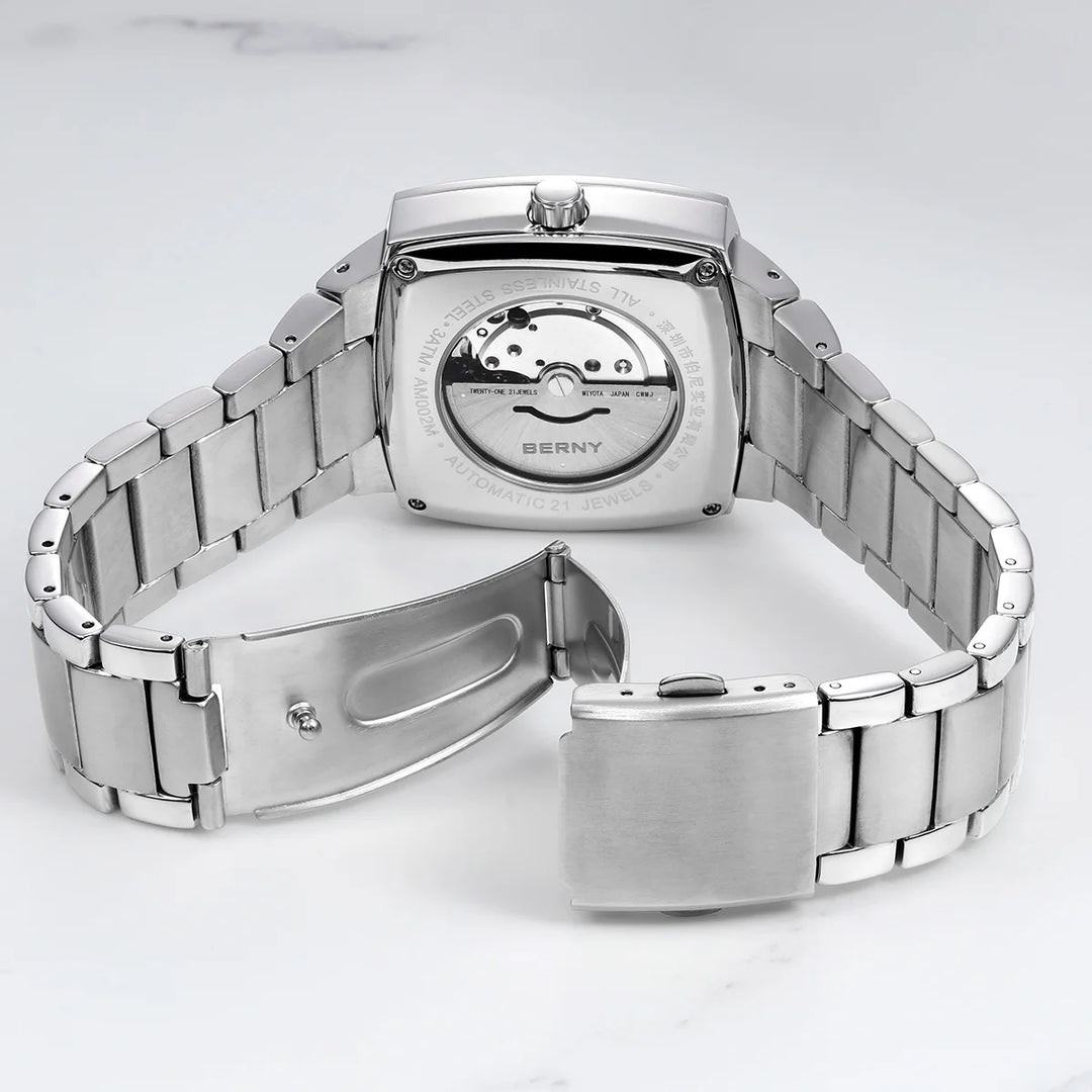 Luxury Self-wind Pillow Cushion Luminous Watch