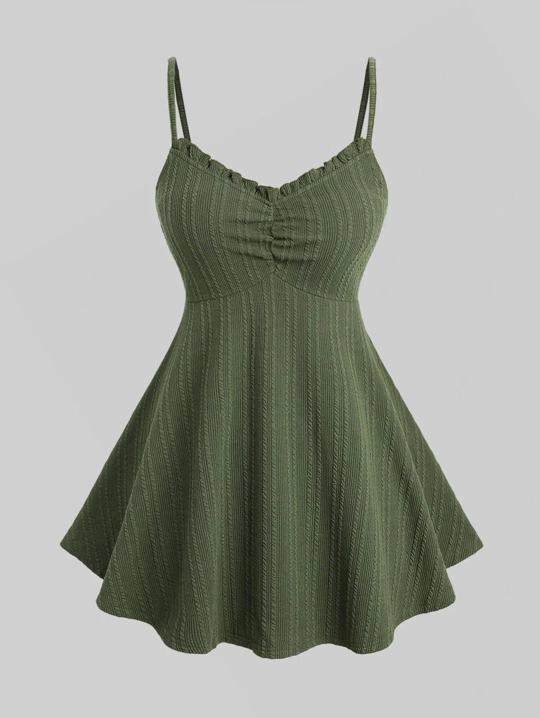 Captivating Two-Piece Ruched Blouse