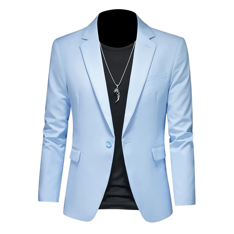 Smart Single Breasted Slim Fit Blazer