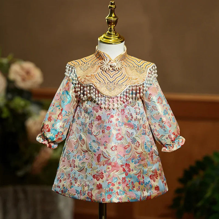 Traditional Fashion Girl's Party Dress