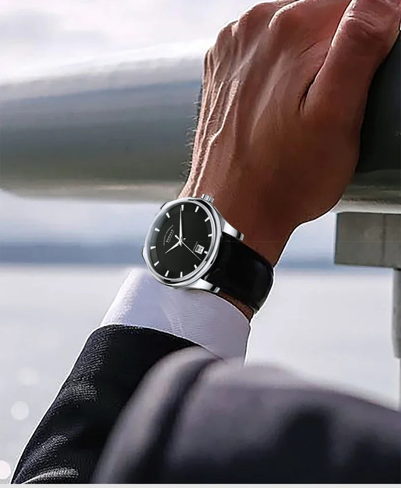 Refined Automatic Sapphire Glass Watch