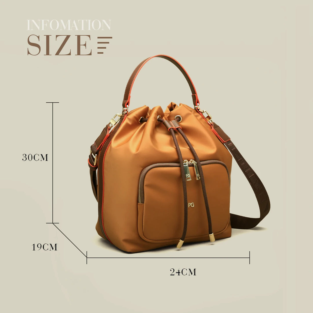 High-Capacity Nylon Handbag