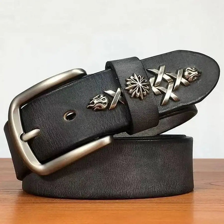 Genuine Cowhide Leather Casual Wear Belt