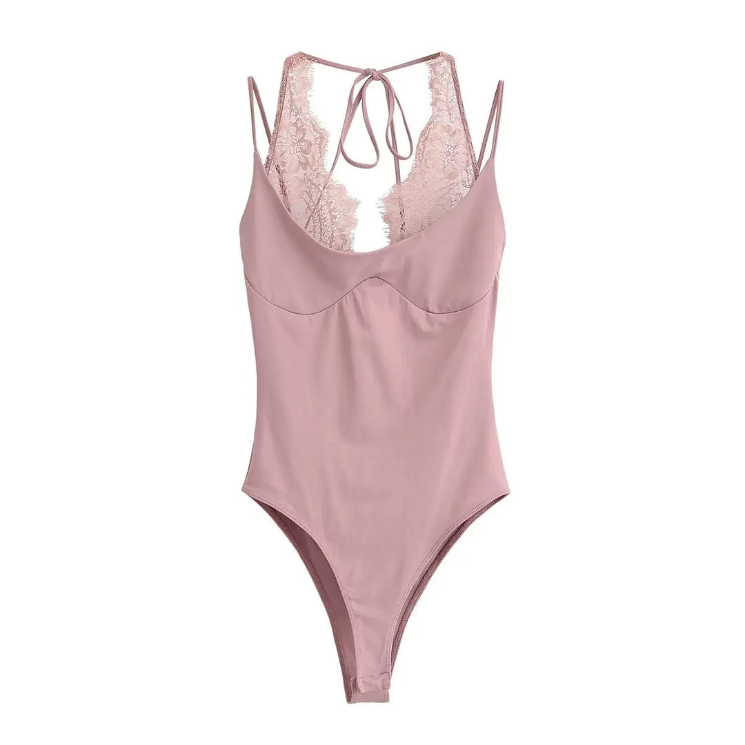 Classic O-Neck Thin Straps Top