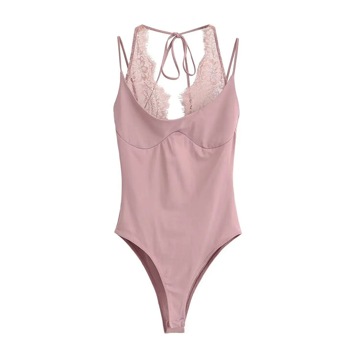 Classic O-Neck Thin Straps Top