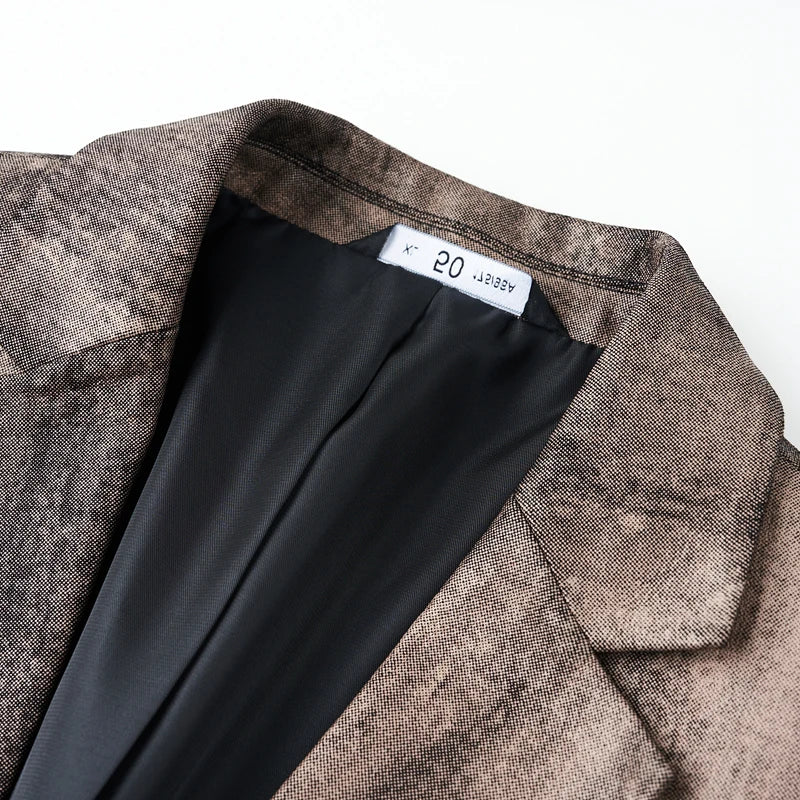 Premium Soft Sheepskin Leather Blazer