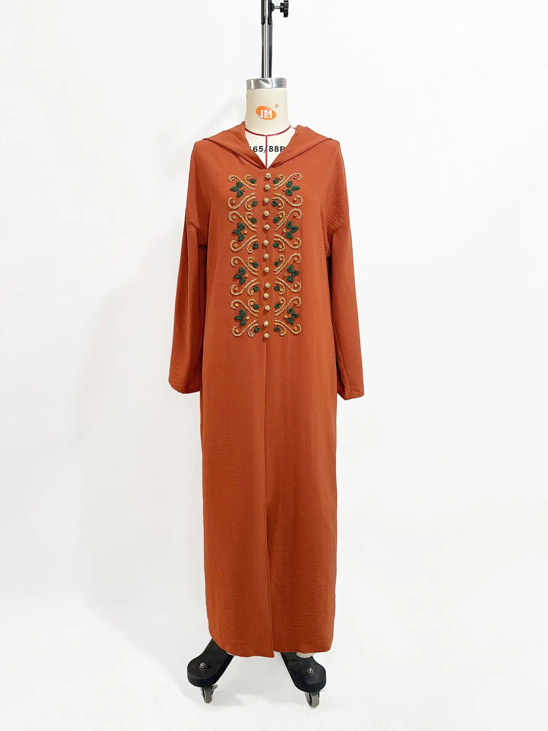 Split Hooded Abaya