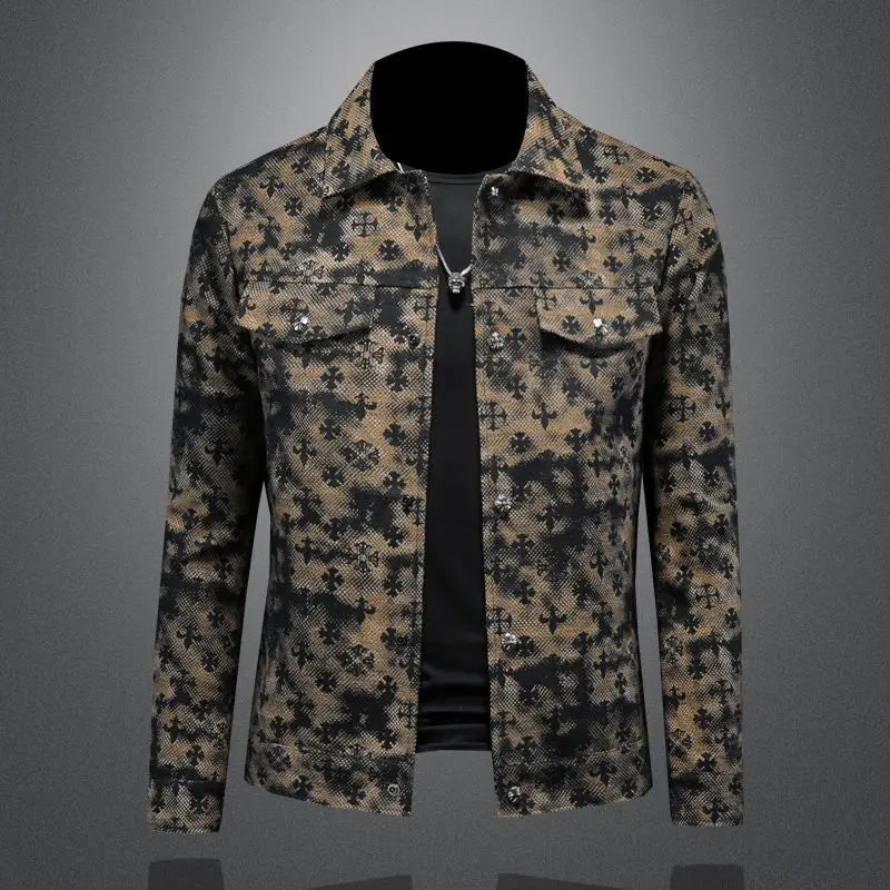 Trendy Single Breasted Denim Jacket