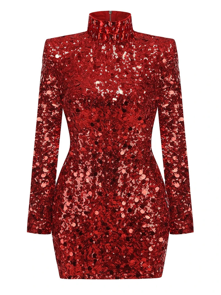 Glamorous Turtleneck Mini Dress