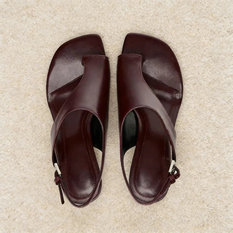 Fashionable Clip Toe Slingback Sandals